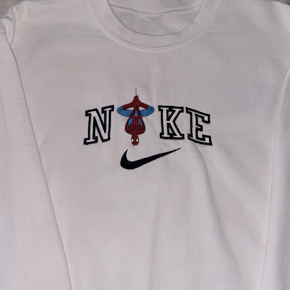 custom spider-man nike hoodie
